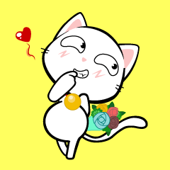 [LINEスタンプ] Cute cat dal-kong 3