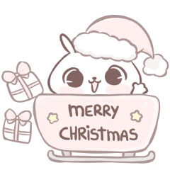 [LINEスタンプ] Marshmallow Puppies: Happy Holidays！の画像（メイン）