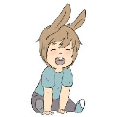 [LINEスタンプ] Ai (Dear Rabbit)