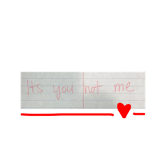 [LINEスタンプ] Handwritten by Rose