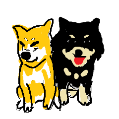 [LINEスタンプ] 柴いぬ