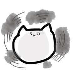 [LINEスタンプ] 日常会話ねこ