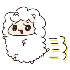 [LINEスタンプ] ひつじのごりらちゃん