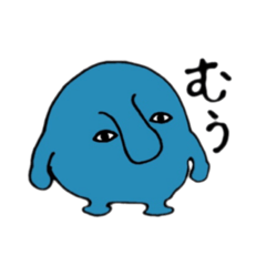 [LINEスタンプ] 鼻人間2