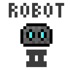 [LINEスタンプ] Fridgetron 2！ Animated Cute Pixel Robot