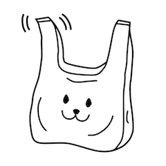 [LINEスタンプ] Bagcatの画像（メイン）