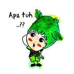 [LINEスタンプ] kaktus ijo