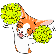 [LINEスタンプ] Joll : The office cat