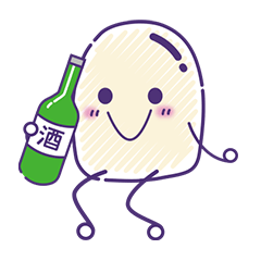 [LINEスタンプ] 酔いどれの前歯さんの画像（メイン）