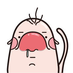 [LINEスタンプ] Swollen nose Taro