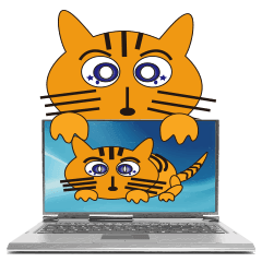 [LINEスタンプ] Meow tiger (dynamic)