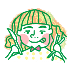 [LINEスタンプ] funny girl's life