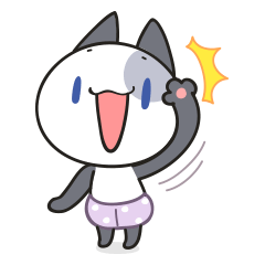 [LINEスタンプ] Nuania, Thai cat