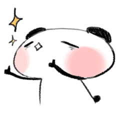 [LINEスタンプ] pandaring