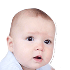 [LINEスタンプ] Baby Nara Moir