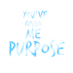 [LINEスタンプ] you've given me purpose