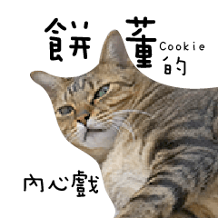 [LINEスタンプ] Cookie's method acting