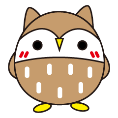 [LINEスタンプ] A-HSUAN`s owl