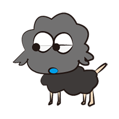 [LINEスタンプ] peach doog