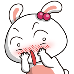 [LINEスタンプ] A naughty monkey ＆ a spoiled bunny 1 engの画像（メイン）