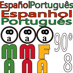 90°8 ポルトガル語、スペイン語