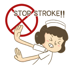 [LINEスタンプ] Stop Stroke