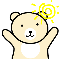 [LINEスタンプ] country bear