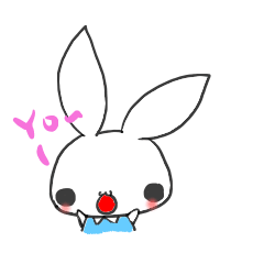 [LINEスタンプ] Yomi's Bunnyの画像（メイン）