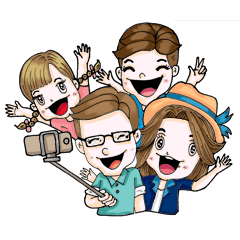 [LINEスタンプ] Lanla Family