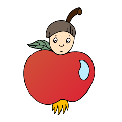 [LINEスタンプ] Fruit rocket planet