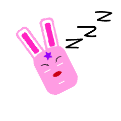 [LINEスタンプ] Pinky Cool Rabbitの画像（メイン）