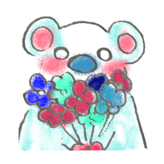 [LINEスタンプ] whitebear #everyday