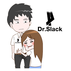 [LINEスタンプ] Dr.Slack V1の画像（メイン）