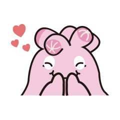 [LINEスタンプ] Plump Plant Pinkyulu