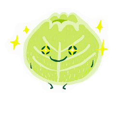 [LINEスタンプ] Cabbage＆Cabbageの画像（メイン）