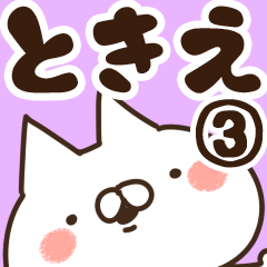 [LINEスタンプ] 【ときえ】専用3の画像（メイン）