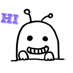 [LINEスタンプ] ET Fat