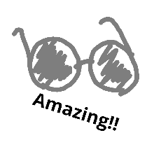 [LINEスタンプ] glasses stile