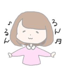[LINEスタンプ] panda and Mii