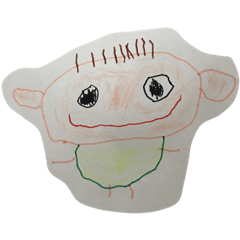 [LINEスタンプ] 可愛い 怪獣
