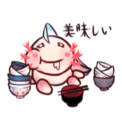 [LINEスタンプ] Mizu the Axolotl