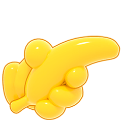 [LINEスタンプ] 超エネルギー小黄色の手