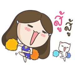 [LINEスタンプ] Nahban and little kitten Zu-Ni