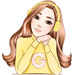 [LINEスタンプ] Glow Mori