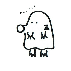 [LINEスタンプ] 白黒でももぐらです
