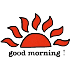 [LINEスタンプ] komerio sunrise