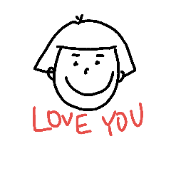 [LINEスタンプ] Love, love, stamps.の画像（メイン）