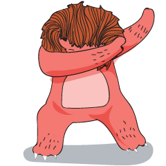 [LINEスタンプ] Biiglion : The Lion story