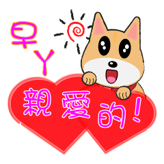 [LINEスタンプ] Shiba lnu-Tairu