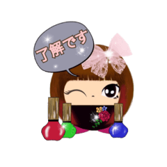 [LINEスタンプ] Nailist stamp